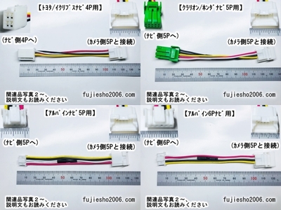 ｶﾛｯﾂｪﾘｱ5P(RD-C100他)ﾊﾞｯｸｶﾒﾗ → ﾄﾖﾀ/ｲｸﾘﾌﾟｽ4Pﾅﾋﾞ | フジショー