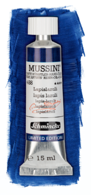 シュミンケ ムッシーニ油絵具 ラピスラズリ 15ml