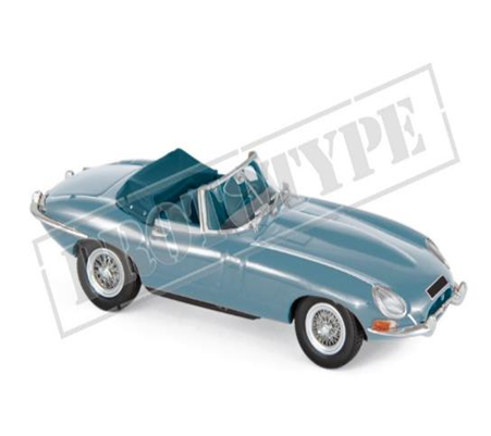 ノレブ 1/43 ジャガー E-Type カブリオレ 1961 メタリックブルー