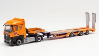 Herpa 1/87 メルセデスベンツ アクトロスStreamspace 2.5 ゴールド