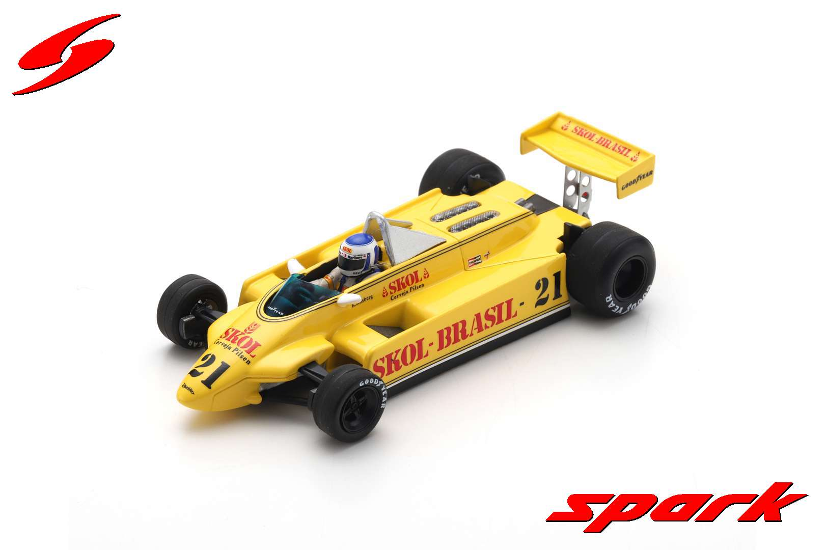 スパーク 1/43 フィッティパルディ F8 1980 イギリスGP ミニカー