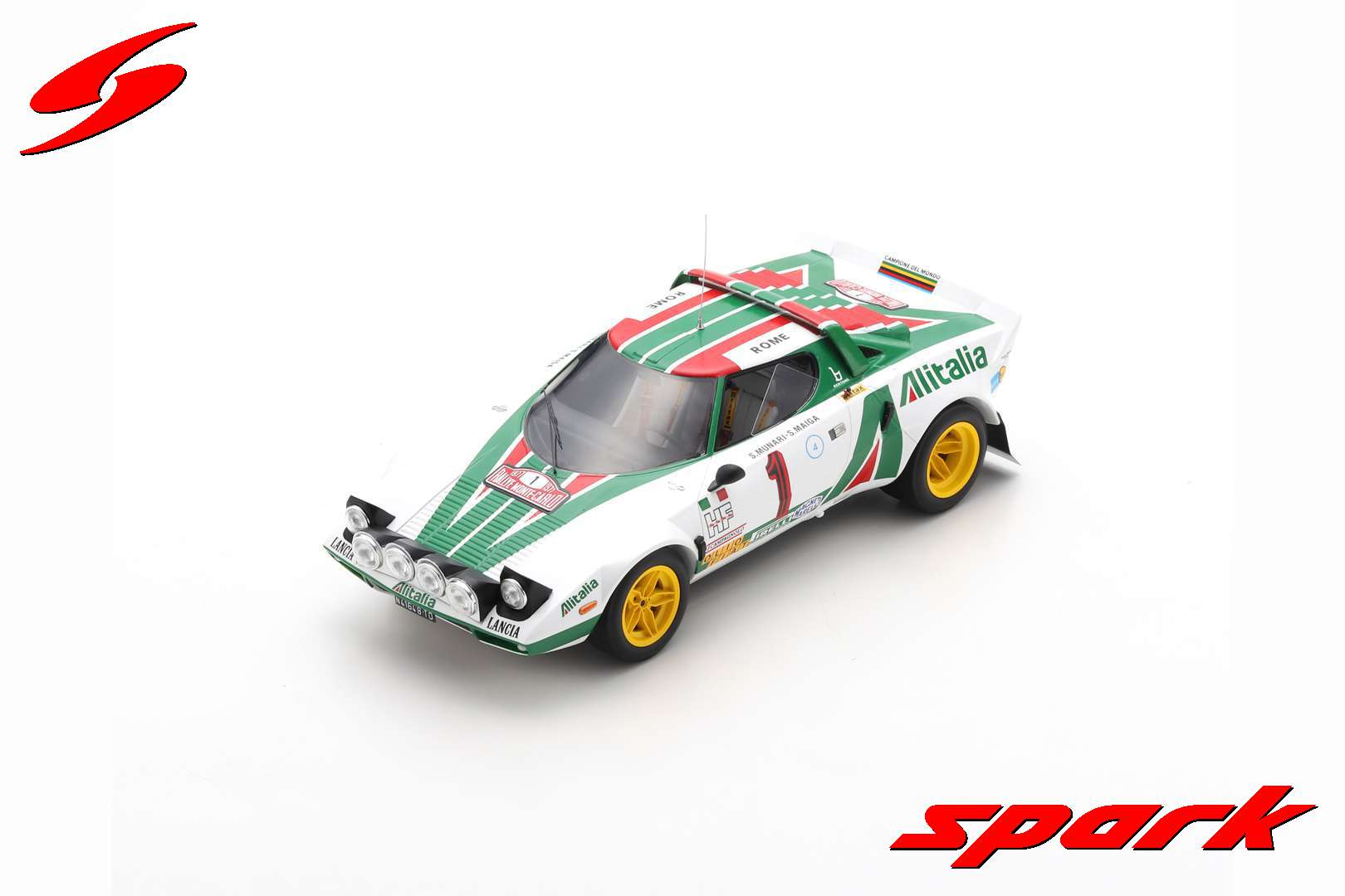 おもちゃ スパークLancia Stratos HF モンテカルロ1977