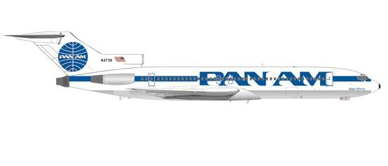 1/200 B727-200 パンアメリカン航空 N4738 “Clipper Electric
