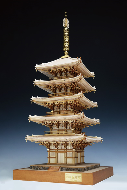 楽天市場】なつかしのジオラマシリーズ 【五重塔】 S=1/150 ◇み