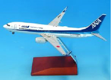 ジャンクANA Boeing 737-800 1/200 ダイキャストモデル ANA 1/200 737-800 JA90AN ダイキャストモデル（WiFiレドーム・VHF