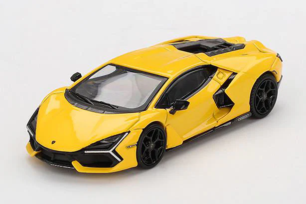 MINI-GT 1/64 ランボルギーニ レヴエルト ジャッロ (左ハンドル
