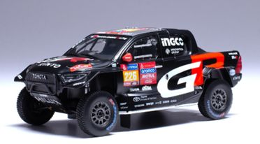 ixo 1/43 トヨタ GR DKR HILUX EVO T1U 2024年 ダカールラリー #226 S