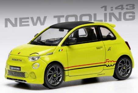 ixo 1/43 FIAT アバルト 500e 2024 イエロー | タカサキハンズ