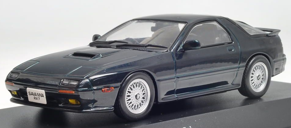 京商 1/43 マツダ サバンナ RX-7 (FC3S) アンフィニ4(S,グリーン