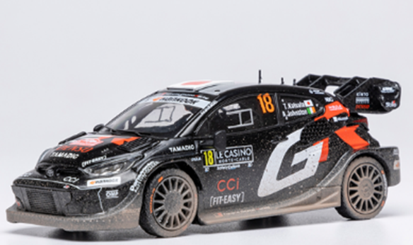 ixo 1/43 トヨタ GR ヤリス ラリー1 2025年 ラリーモンテカルロ #18 T