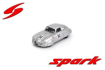 Spark 1/43 Porsche 356 No.51 24H Le Mans 1952 F.Huschke o Hanstein／P.Mueller