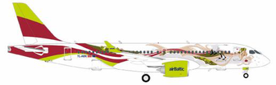herpa 1/400 A220-300 エアバルチック "50th A220" YL-ABX