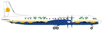 herpa 1/200 IL-18 アエロ・カリビアン航空 CU-T1532