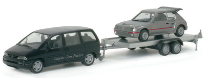 herpa Peugeot 806 + 205