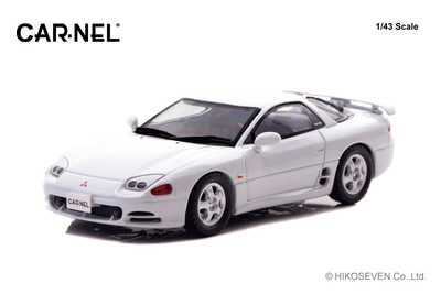 CAR-NEL (カーネル) 1/43 (ダイキャスト製) 三菱 GTO Twin Turbo (Z16A) 1993 Galaxy White 限定300個