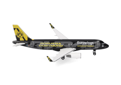 herpa 1/500  A320ユーロウィングス エアバス  「BVB チーム エアバス」(2025年)