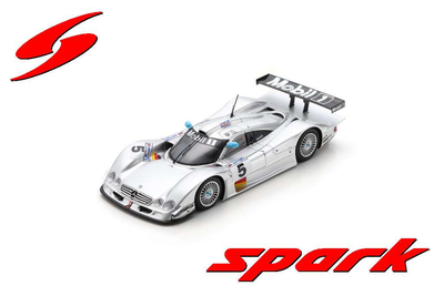 spark 1/43 メルセデス CLR No.5 ル・マン 24時間 1999 C. ブシュ - N. ハイドフェルド - P. ダンブレック