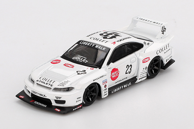 MINI GT 1/64 (ダイキャスト製) Nissan LB-Super Silhouette シルビア S15 ATHLETE(右ハンドル)