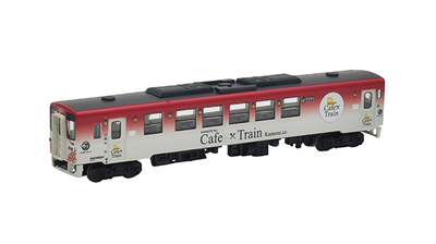 Tomy Tec  1/150 島原鉄道キハ2550A形2552A・Cafe Train Kamone.co(かもねこ)