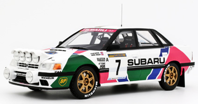 0tt0 1/18 スバル レガシィ RS Gr.A スウェーデンラリー 1992 #7  世界限定 1,500個