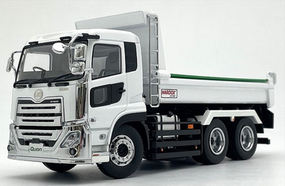 Ky0sho 1/43 UD TRUCKS QUON KYOKUTOダンプ （ホワイト） ダイキャストモデル　　　　　　　　　　
