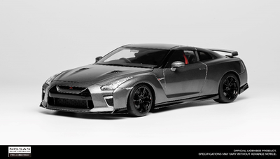 MOTORHELIX 1/18 日産 GT-R (R35) Track Edition Engineered  By NISMO 2020  Dark Metal Grey