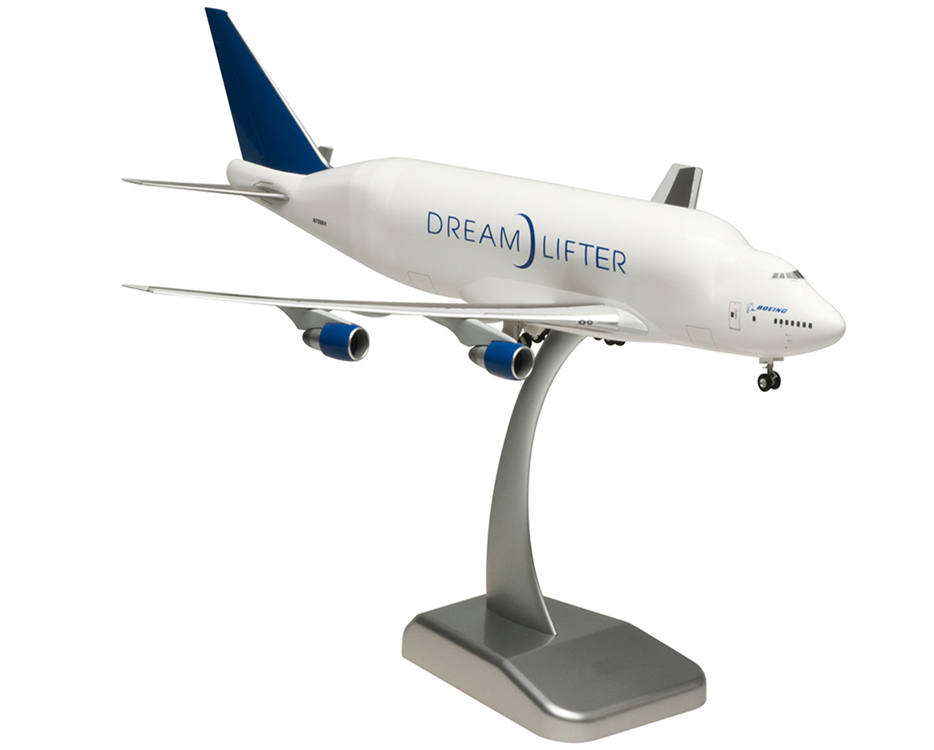 【新品】ボーイング B747LCF ドリームリフター 1/200 ホーガン hogan 1/200 B747LCF ボーイング ドリームリフター ランディングギア