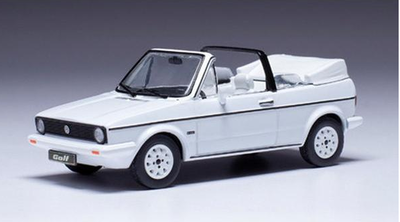 Ixo 1/43 フォルクスワーゲン ゴルフ カブリオレ MK I 1981 ホワイト