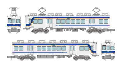 鉄コレ 1/150 南海電気鉄道2200系2230型(ありがとう2232編成・現行塗装)2両セットC