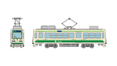 鉄コレ 1/150 東京都交通局7000形(更新車・新塗装・方向幕仕様) 