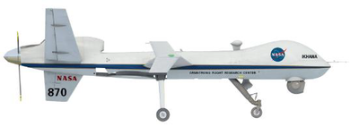 herpa 1/72 MQ-9A "Ikhana" NASA アームストロング飛行研究センター 870   ダイキャスト製