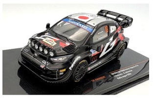 KBモデル 1／43 GR ヤリス ラリー1 2024年 ラリージャパン ＃18 勝田貴元 ライトポッド付き 