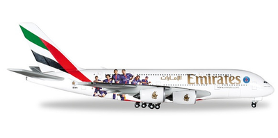 herpa 1/500  A380 エミレーツ航空 Paris St. Germain A6-EOT 完成エアライナー > Herpa