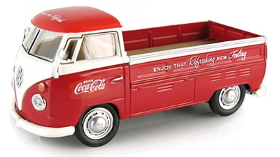 CM 1/43  VW T1 ピック アップ コカコーラ 赤 / 白