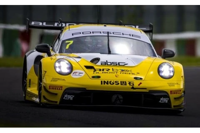 Sパrk1・43ポルシェ 911 GT3 R (992) No.7 アブソリュートレーシング 2位 鈴鹿1000km 2025 L. ヴァントール - K. エストレ - P. ピレ 限定1・43