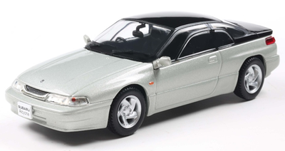 First 1/43	スバル アルシオーネ SVX  1991シルバーブラック   ダイキャスト製