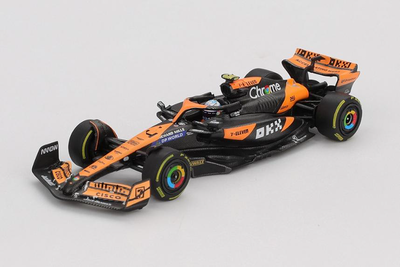 MINI GT 1/64 マクラーレン F1 MCL38 2024 2位入賞車#4 ハンガリーグランプリ Lando Norris