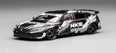 MOTORHELIX 1/64 ホンダ シビック タイプR (FL5) HKS Livery 	マットブラック