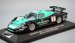 【VITAPHONE特注】 イクソ 1/43 マセラティ MC12 2005 スパ24H ウィナー #9 