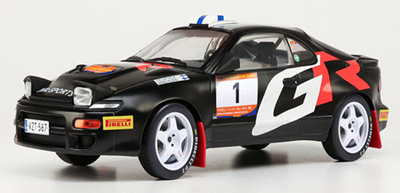 ixo 1/18 トヨタ セリカ GT-FOUR ST185  2025年 ラリー・コスタ・ブラバ  優勝 #1 J.M.Latvala/J.Hussi