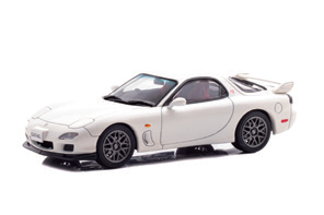 CAR-NEL 1/43 マツダ RX-7 Type RZ (FD3S) 2000  Snow White Pearl Mica *300pcs