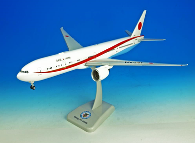 KBW 1/200 B-777-300ER 政府専用機 1号機 ランディングギア・スタンド付属