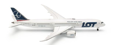 herpa  1/500 787-9 LOTポーランド航空 SP-LSF    ダイキャスト製