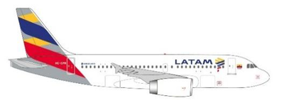 herpa 1/500 A319 LATAM航空 エクアドル HC-CPR   ダイキャスト製