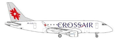 herpa 1/500 E170 クロスエア PP-XJC   ダイキャスト製