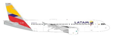 herpa 1/500 A320 LATAM航空 コロンビア CC-BFE   ダイキャスト製