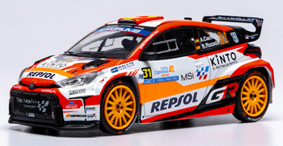 ixo 1/43 トヨタ GR ヤリス ラリー2 2025年 ラリー・イスラス・カナリアス  #31 A.Cachon/B.Rozada