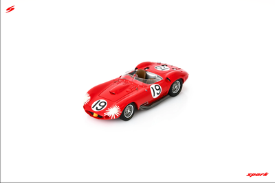 spark 1/43 マセラティ 450 S No.19 1957 セブリング12時間 ウィナー J.Manuel Fangio/J.BSパrk