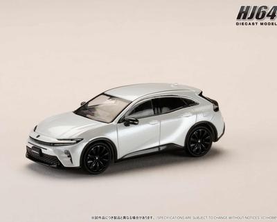 ホビージャパン 1/64 (ダイキャスト製) トヨタ クラウンスポーツ Z 2.5L ハイブリッド プレシャスホワイトパール