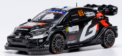 ixo 1/43 トヨタ GR ヤリス ラリー1 2025年 ラリー・イスラス・カナリアス  優勝 #69 K.Rovanpera/J.Halttunen